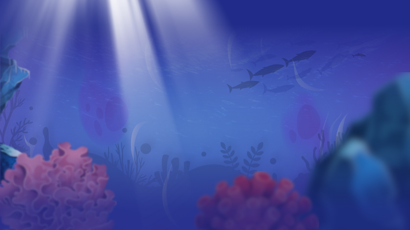 Beautiful underwater marine ecosystem